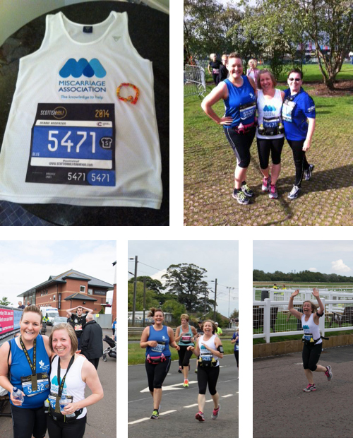 Debbie's pictures from the Scottish Half Marathon