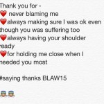 #SayingThanksBLAW15